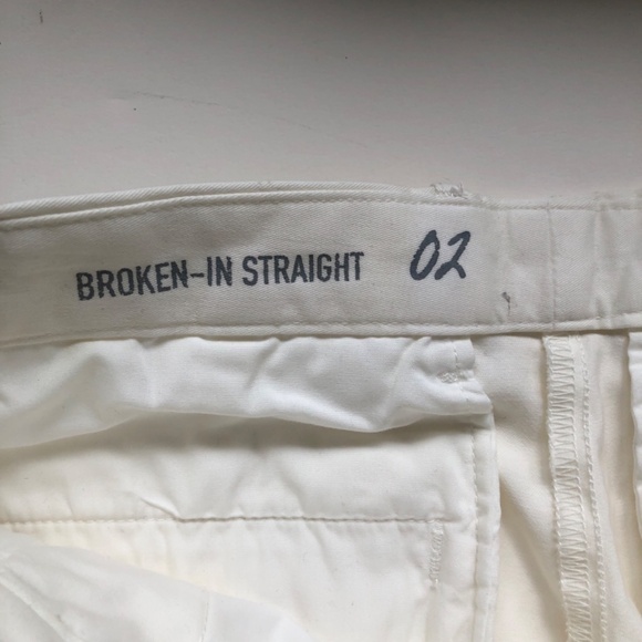 NWOT GAP Striped, Straight Leg Khaki Pants - Picture 4 of 6